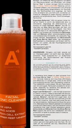 A4 Cosmetics Facial Tonic Cleanser