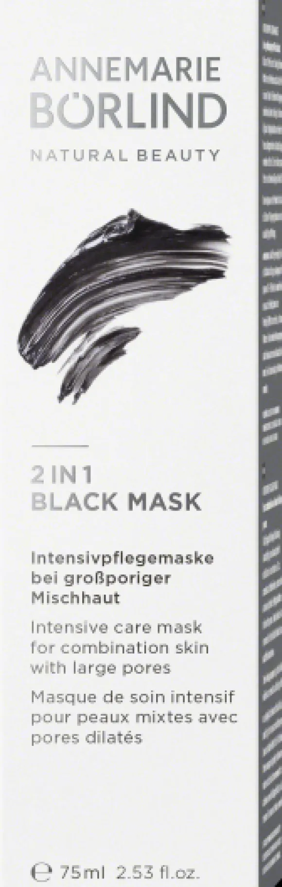 Annemarie Börlind 2 IN 1 Black Mask