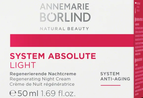 Annemarie Börlind System Absolute Regenerierende Nachtcreme light
