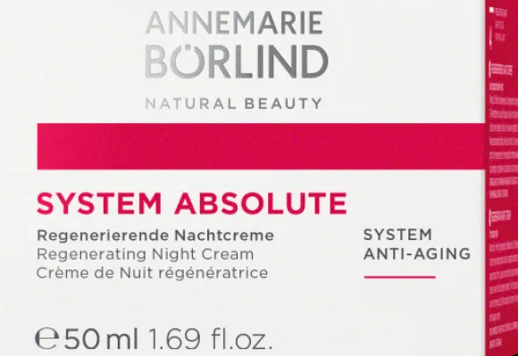 Annemarie Börlind System Absolute Regenerierende Nachtcreme