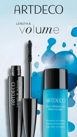 Artdeco Mini Set = Length & Volume Mascara 12 ml + Eye Make-Up Remover 40 ml