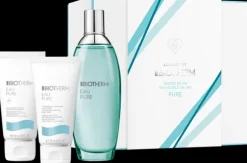 Biotherm Eau Pure Geschenkset = Eau Pure Spray 100 ml + Eau Pure Douche 50 ml + Eau Pure Body Milk