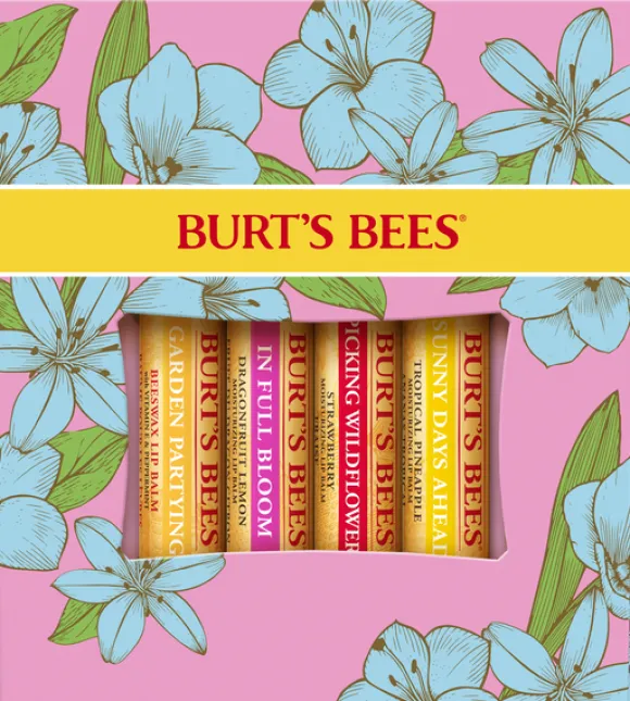 Burt's Bees In Full Bloom Lip Balm Gift Set