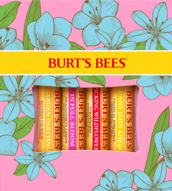 Burt's Bees In Full Bloom Lip Balm Gift Set
