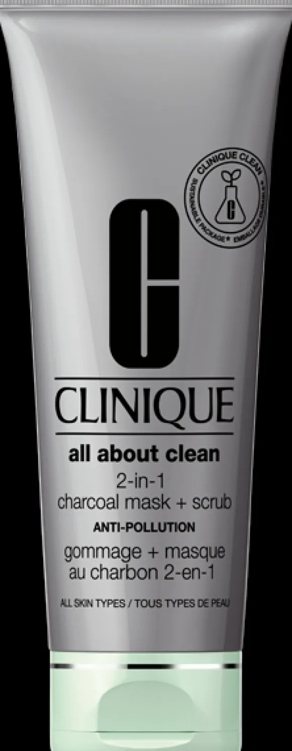 Clinique All About Clean Charcoal Mask + Scrub Anti Pollution