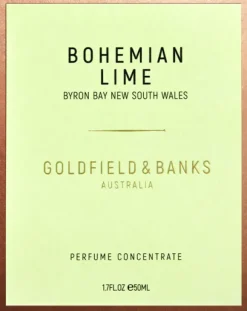 Goldfield & Banks Bohemian Lime EdP Nat. Spray