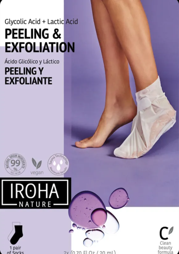 Iroha Foot Mask Socks Exfoliation