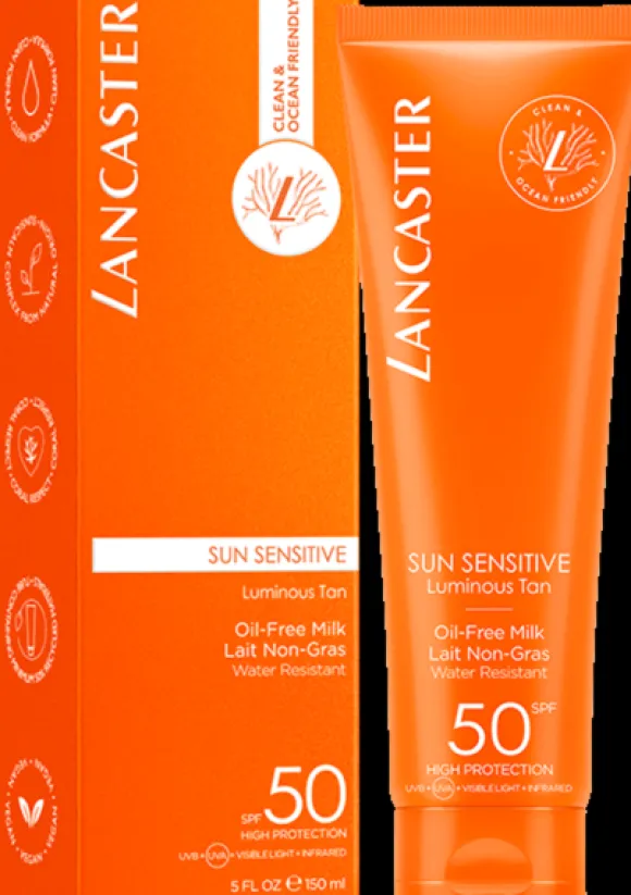 Lancaster Sun Sensitive Luminous Tan Oil-Free Milk SPF 50
