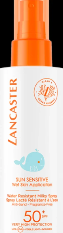 Lancaster Sun Sensitive Wet Skin Applikation Water Restistant Milky Spray SPF 50+