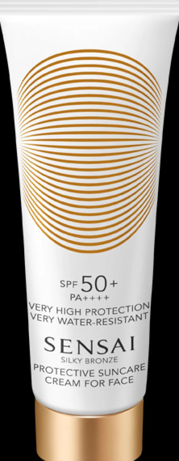 Sensai Silky Bronze Protective Suncare Cream for Face 50+