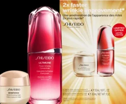 Shiseido Benefiance Power Wrinkle Smoothing Set = Wrinkle Smooth.Cream 30 ml + Ultimune Power Infusing Concentrate.50 ml