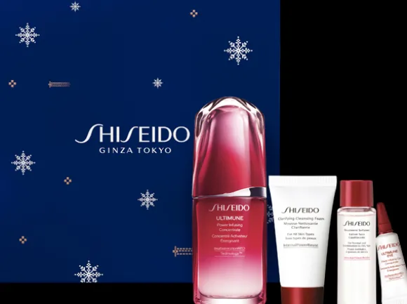 Shiseido Ultimune Holiday Kit = Power Inf.Conc.50ml + D.P.Clarif.Cleans.Foam 30ml + D.P.Treatm.Softener 30ml + Power Inf. Eye Conc. 3ml