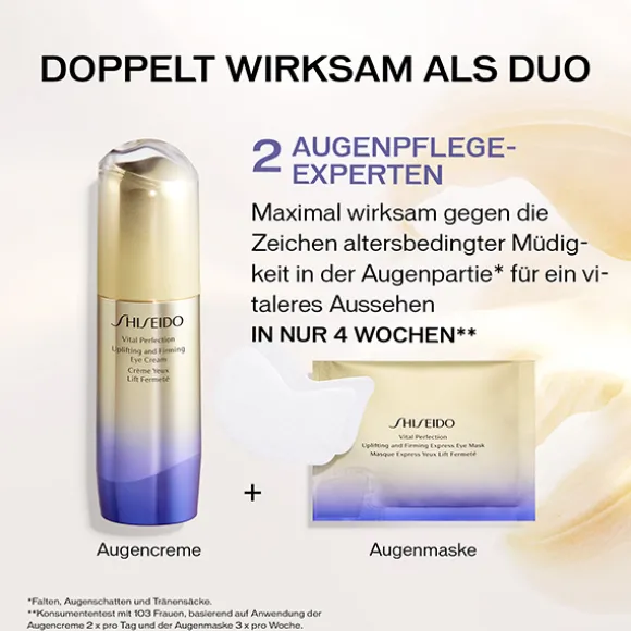 Shiseido Vital Perfection Uplifting & Firming Eye Mask