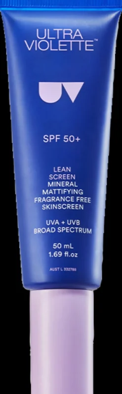 Ultra Violette Lean Screen Mineral Mattifying Fragrance Free Skinscreen SPF50+